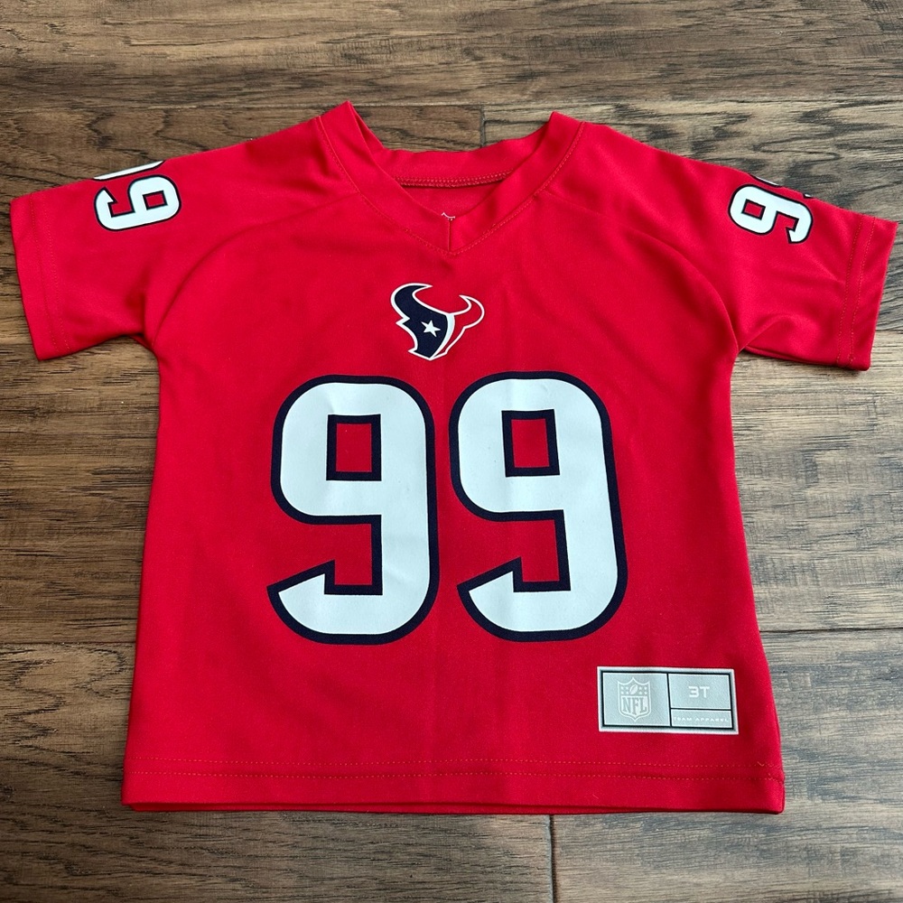 NFL Kids Red Jersey with Number 99